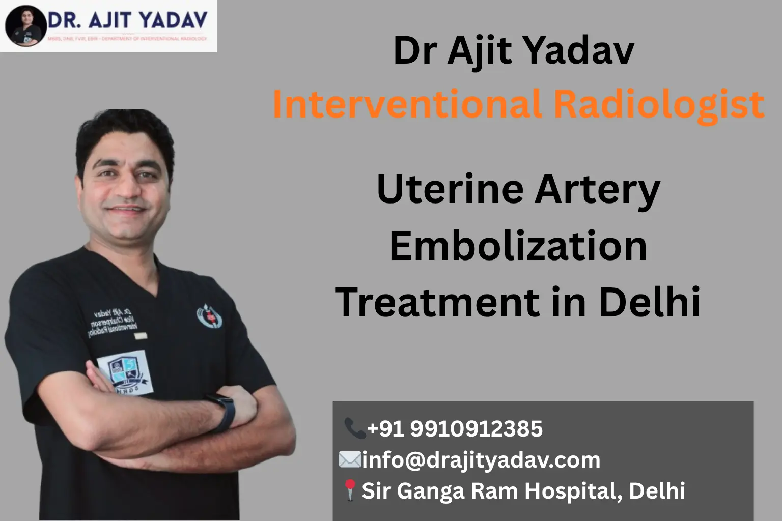 Uterine Artery Embolization Treatment in Delhi, India